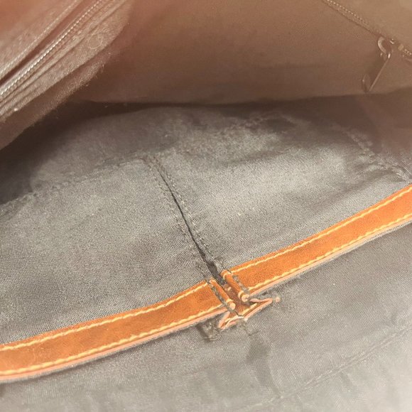 Rosetti Navy Faux Leather Tote Bag – Vintage Late 1990s / Early 2000s - Picture 7 of 12